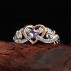 FREE Today: February Amethyst Birthstone Ring