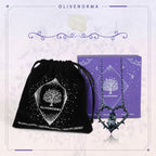 FREE Today: "Witch's Heart"-Clear Crystal Thorn Heart Necklace