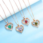 FREE Today: "I Love You Always and Forever" – Forever Love Birthstone Heart Necklace