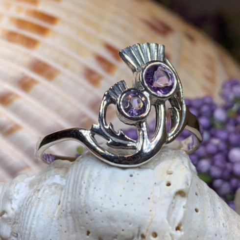 Adairia Thistle Ring