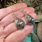 Alby Celtic Raindrop Earrings