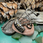 Alba Bagpipes Brooch