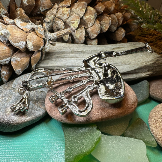 Alba Bagpipes Brooch