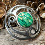 Alana Heathergems Brooch