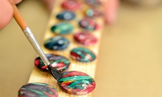 Alana Heathergems Brooch