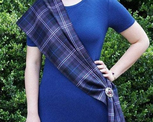 Alana Heathergems Brooch