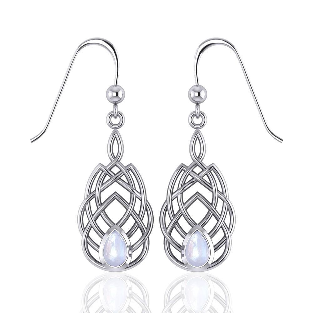 Abria Celtic Knot Earrings