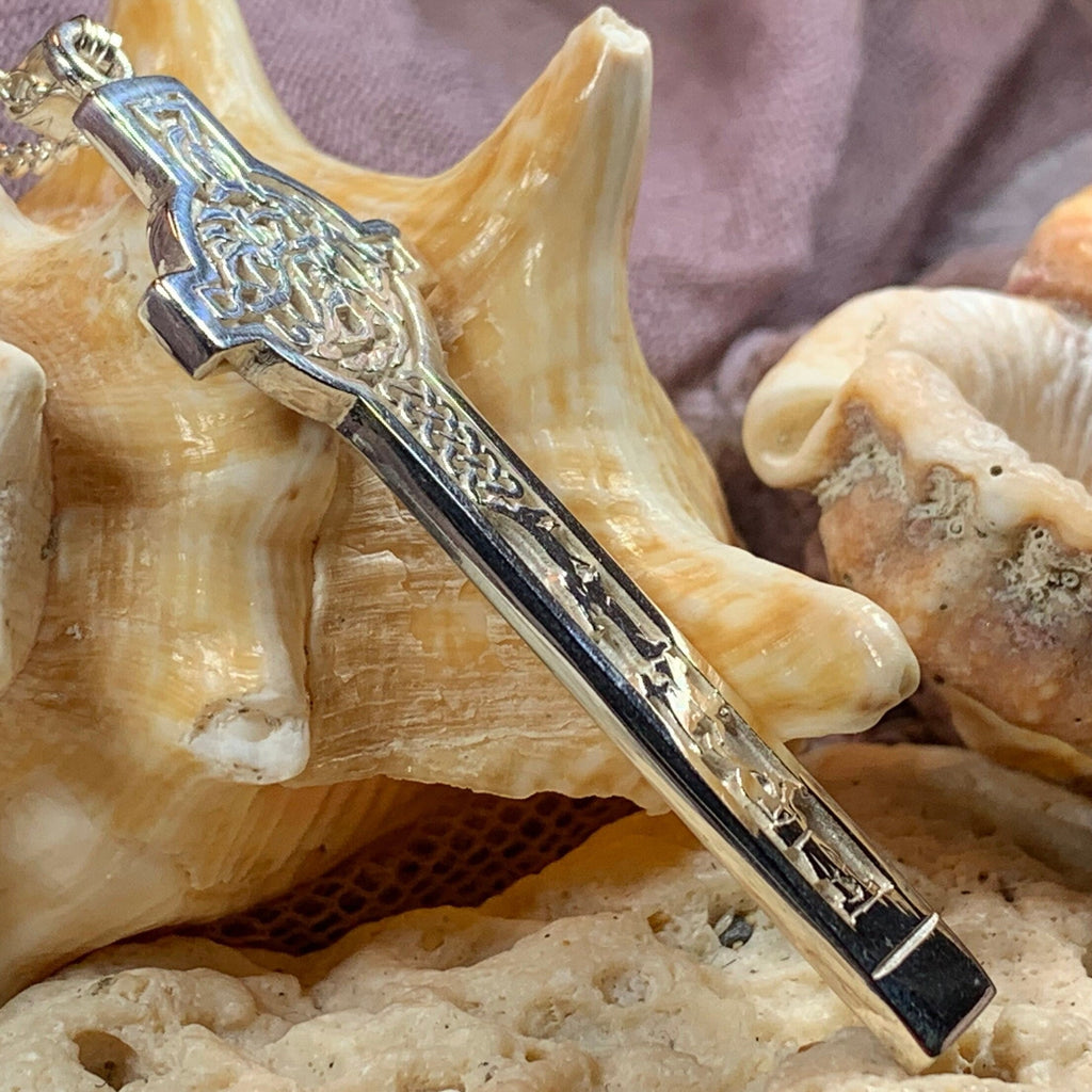 Alexander Scottish Celtic Cross Necklace