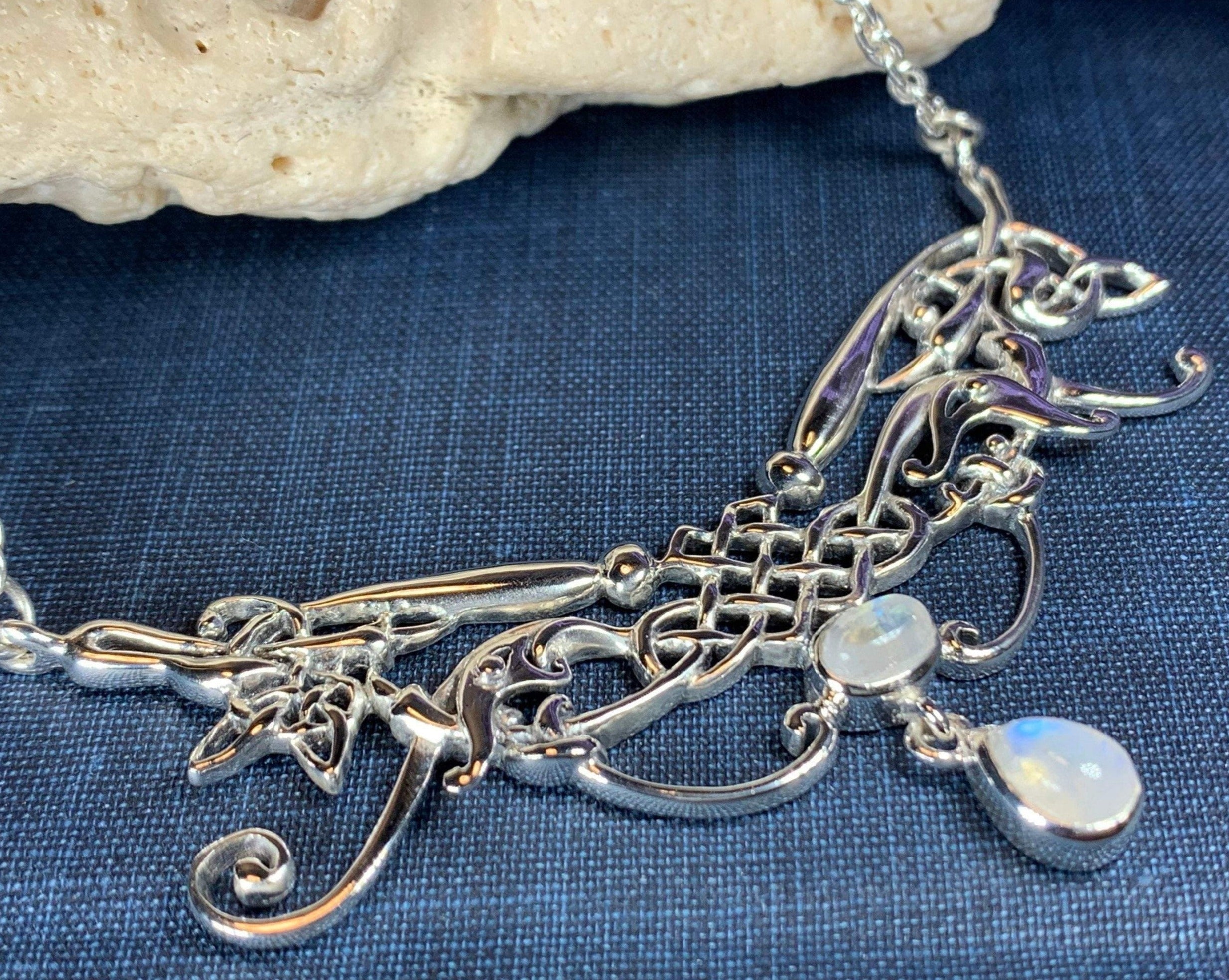 Aife Goddess Celtic Knot Necklace