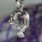 Yoga Pose Om Necklace