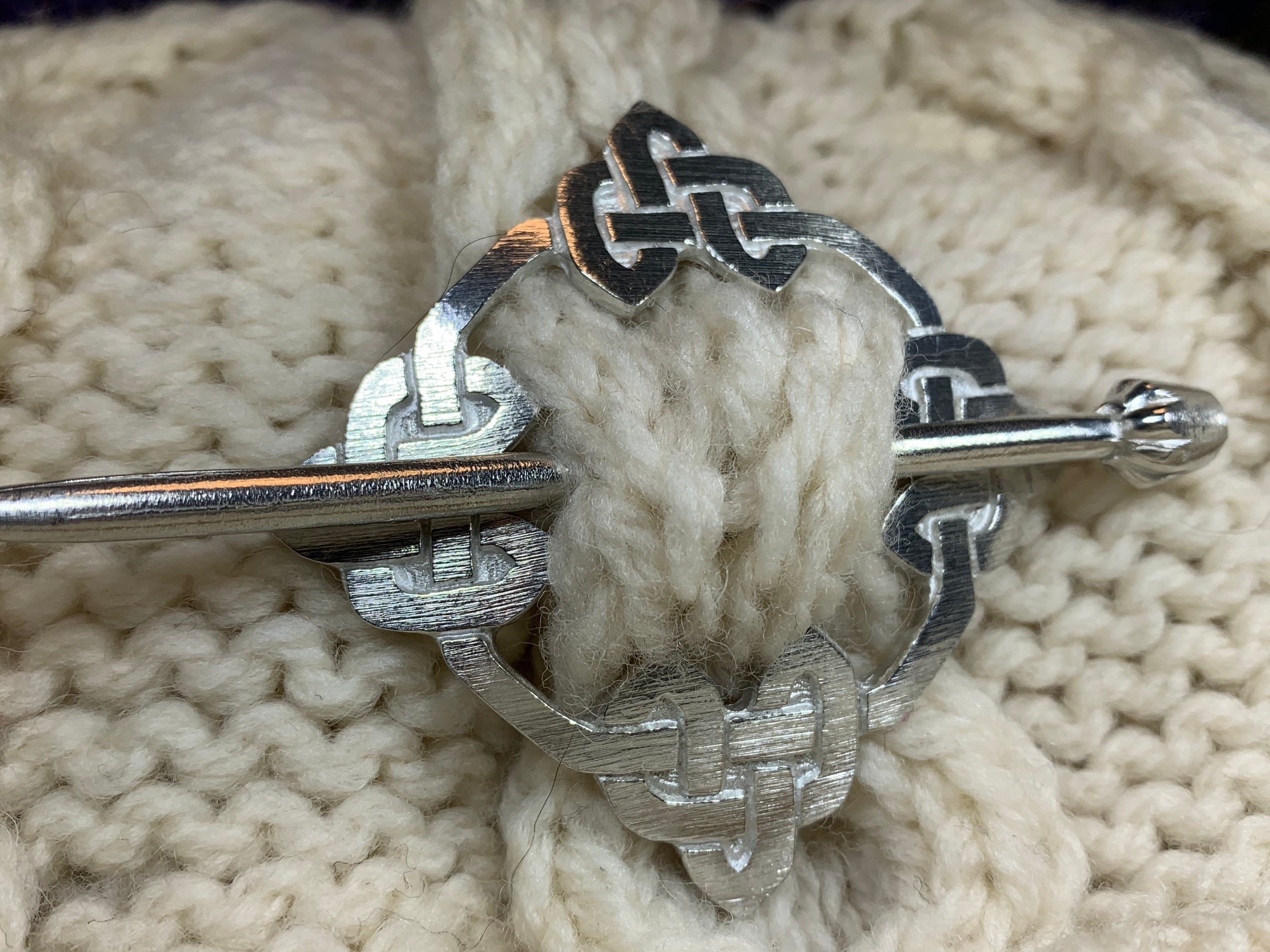Ailsa Celtic Scarf Ring