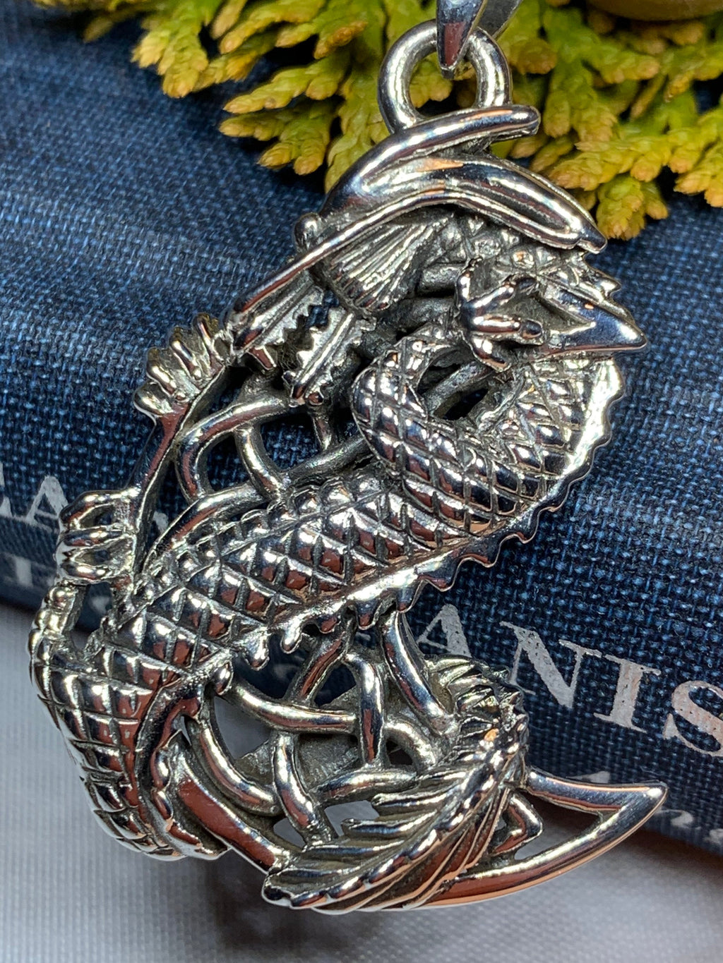 Aevnass Dragon Moon Necklace