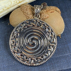 Aenor Celtic Spiral Necklace