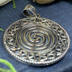 Aenor Celtic Spiral Necklace