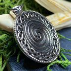 Aenor Celtic Spiral Necklace