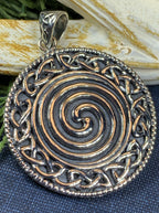 Aenor Celtic Spiral Necklace