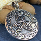 Adalgard Celtic Spiral Necklace
