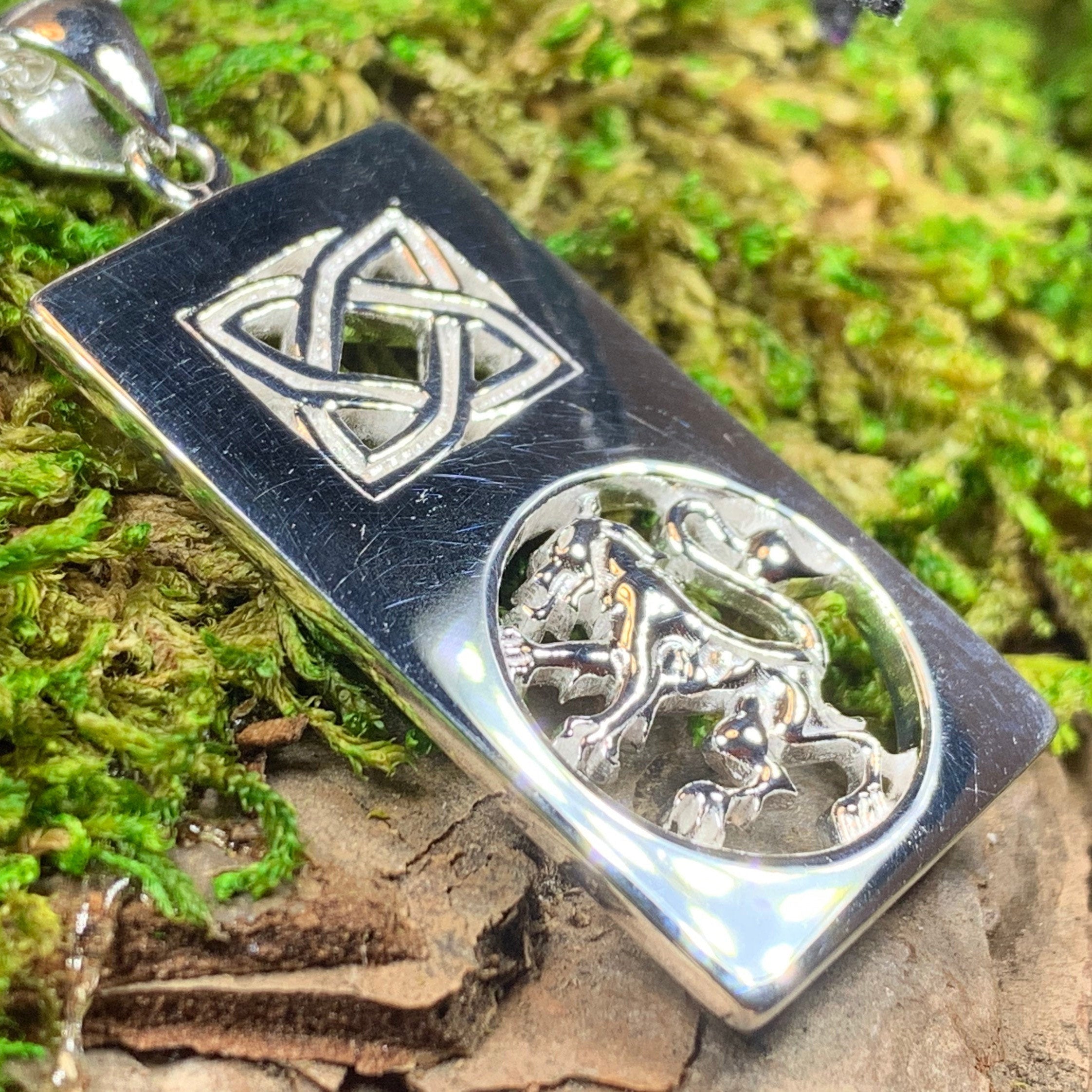 Alba Scotland Lion Necklace