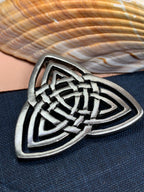 Yvonne Trinity Knot Brooch