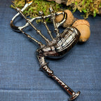 Alba Bagpipes Brooch