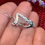 Alianna Irish Harp Necklace