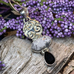 Abria Celtic Spiral Necklace