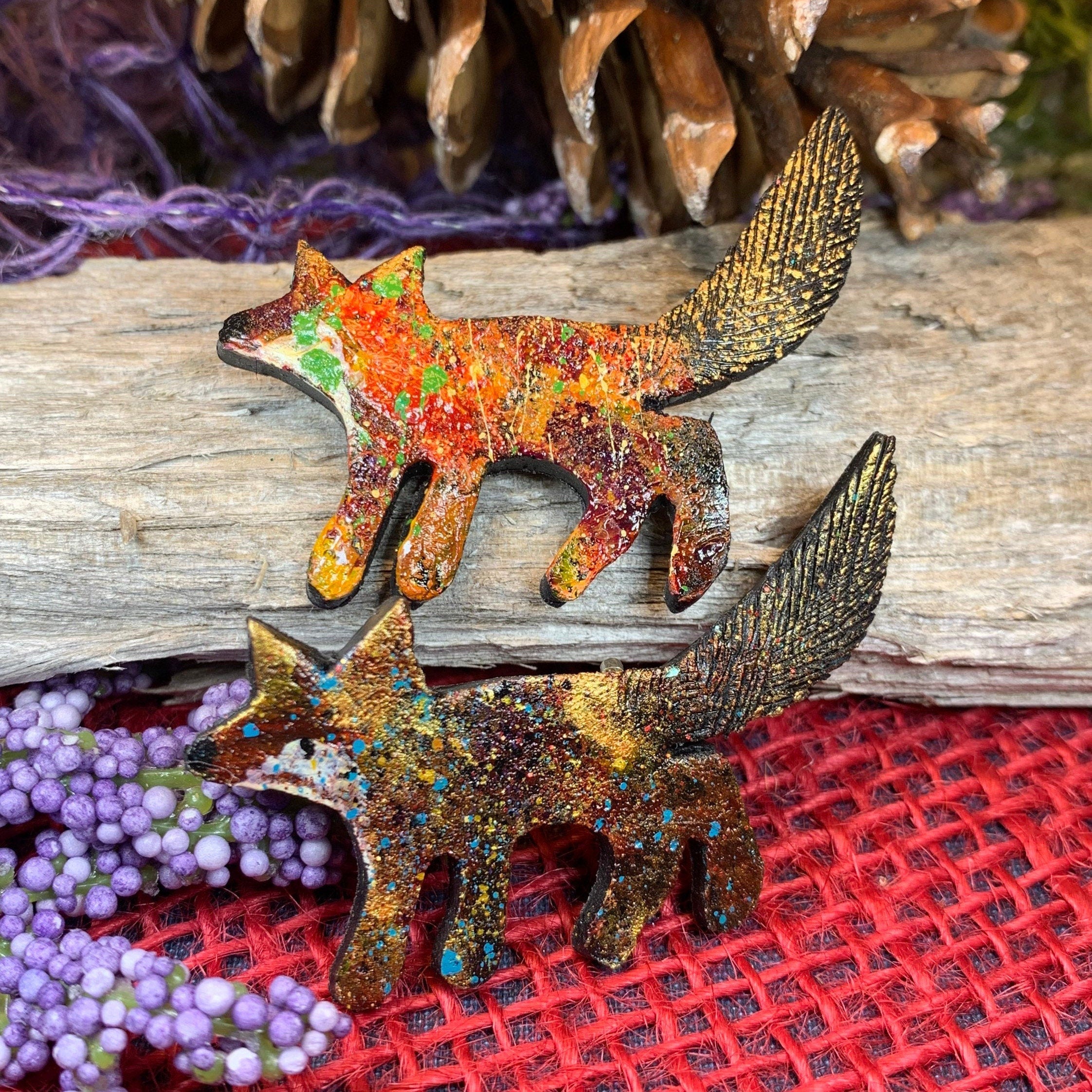 Zola Fox Brooch