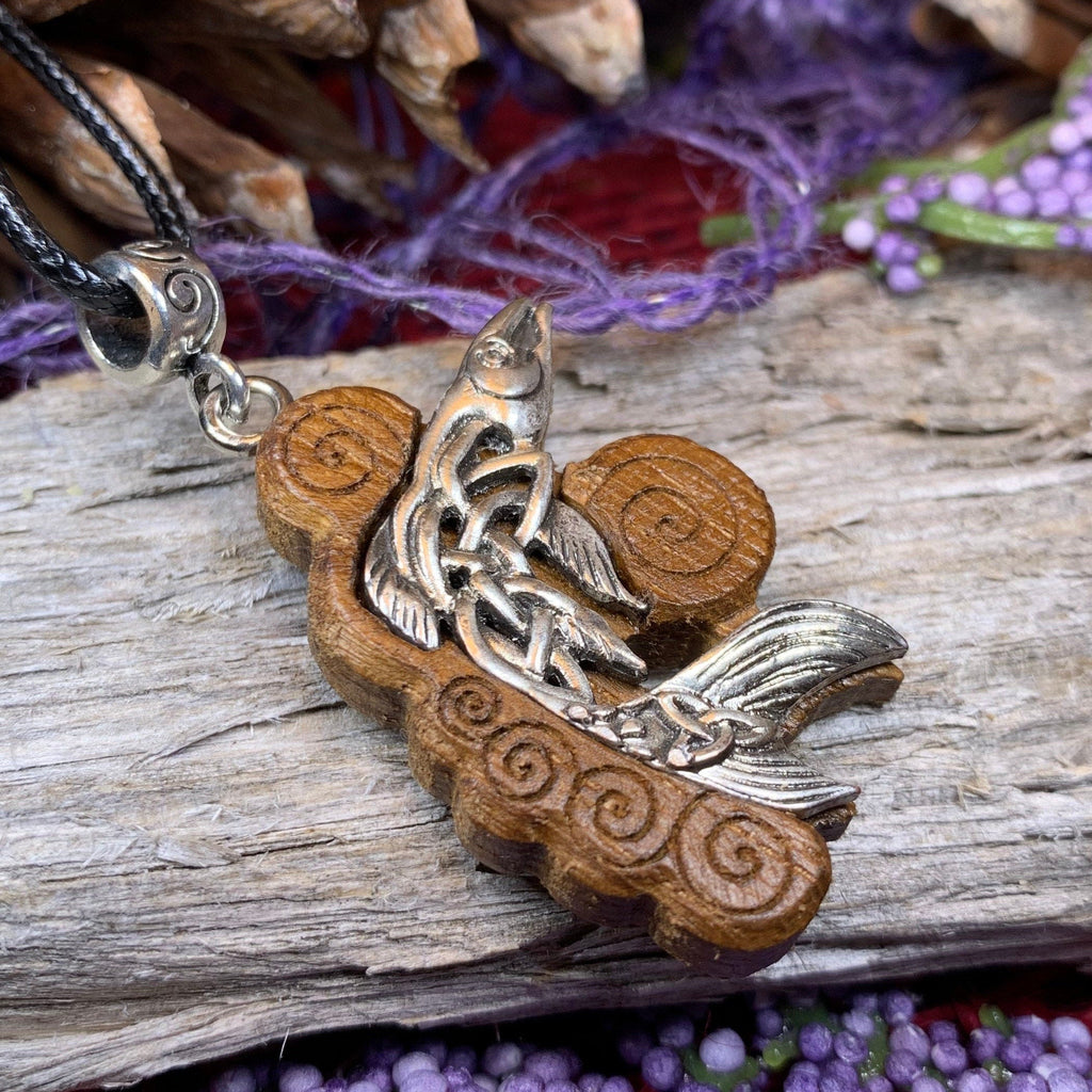 Aibhe Salmon of Knowledge Necklace
