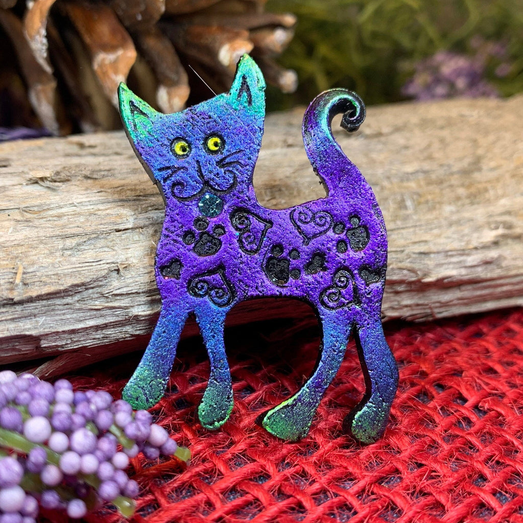 Zesty Cat Brooch
