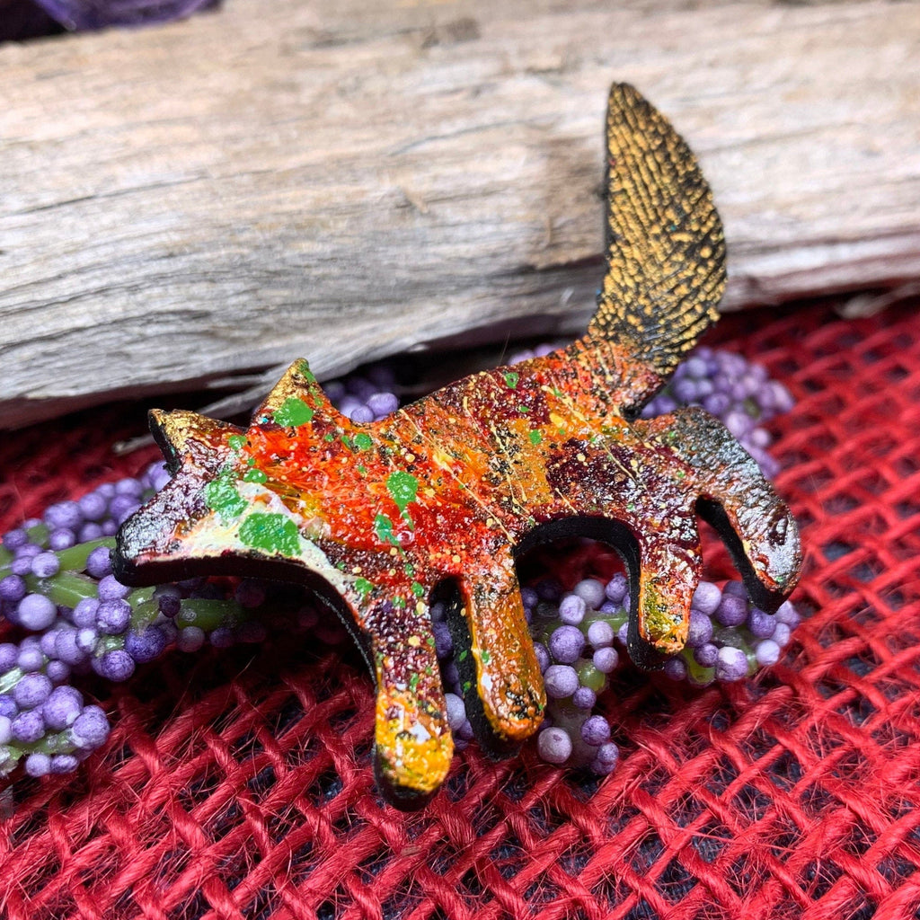 Zola Fox Brooch
