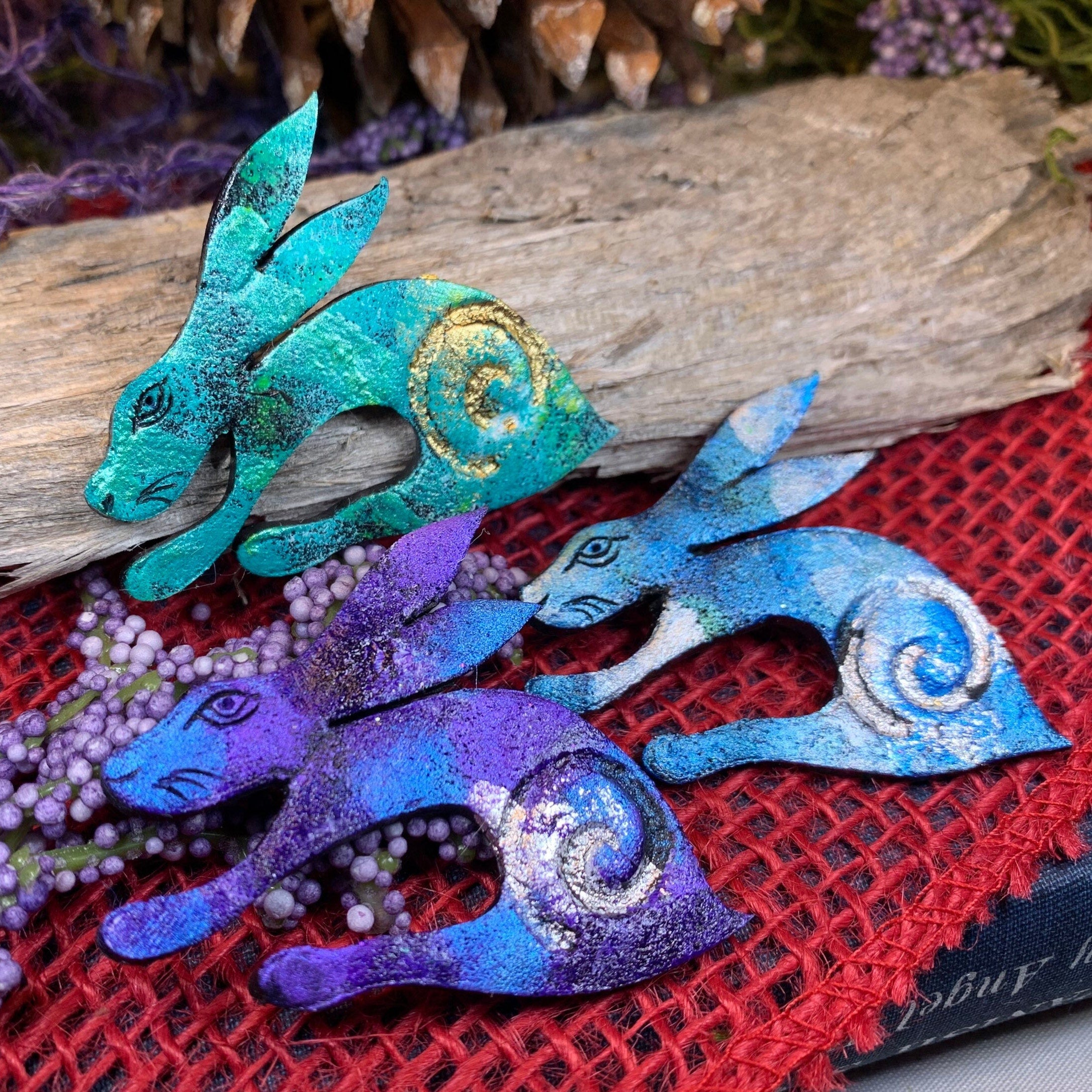 Zahina Rabbit Brooch