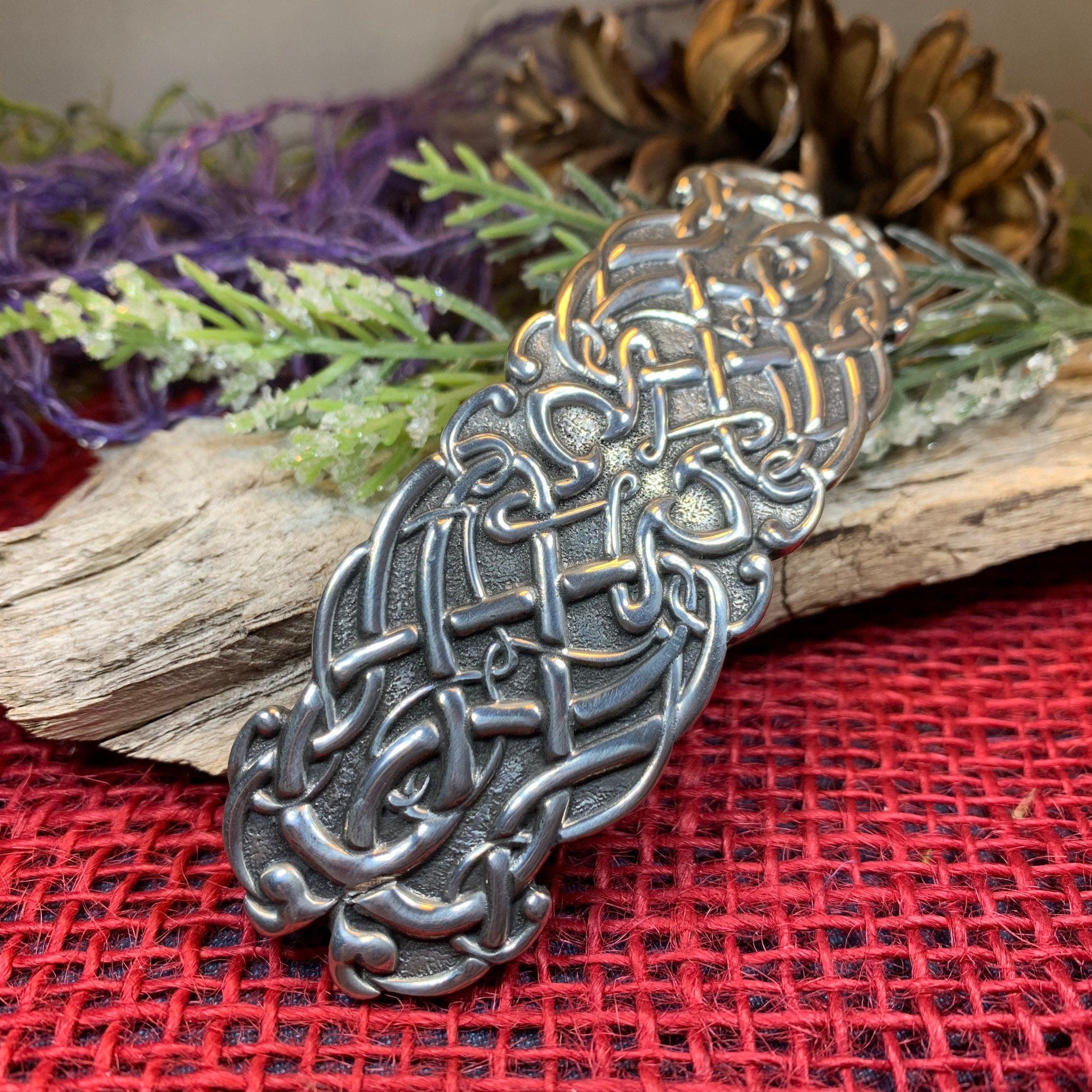 Alorina Celtic Knot Hair Clip