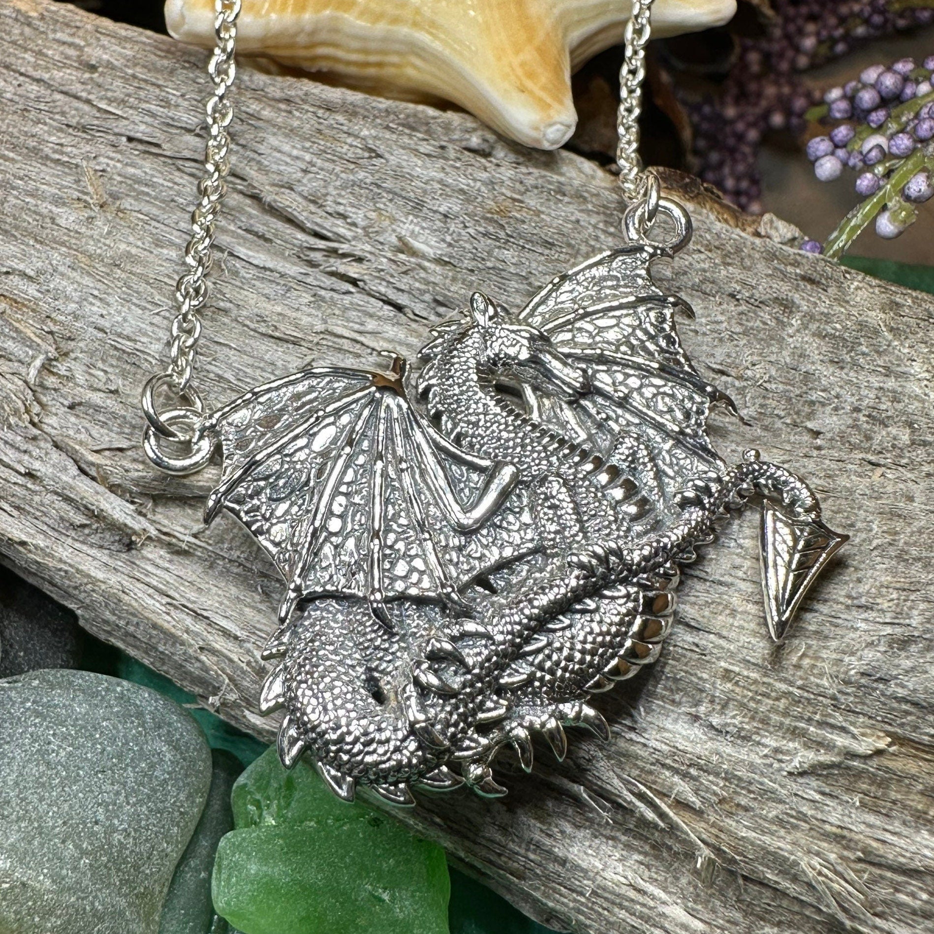 Zira Dragon Necklace