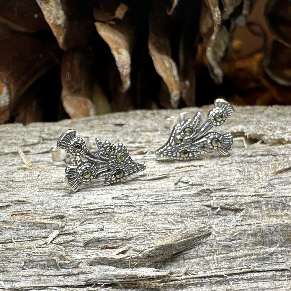 Aerona Thistle Stud Earrings