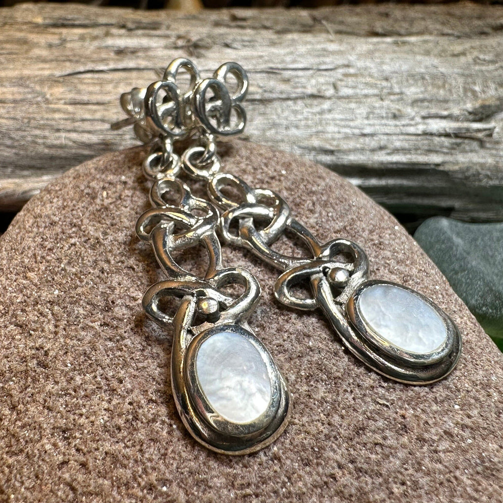 Aeronwen Celtic Knot Post Earrings