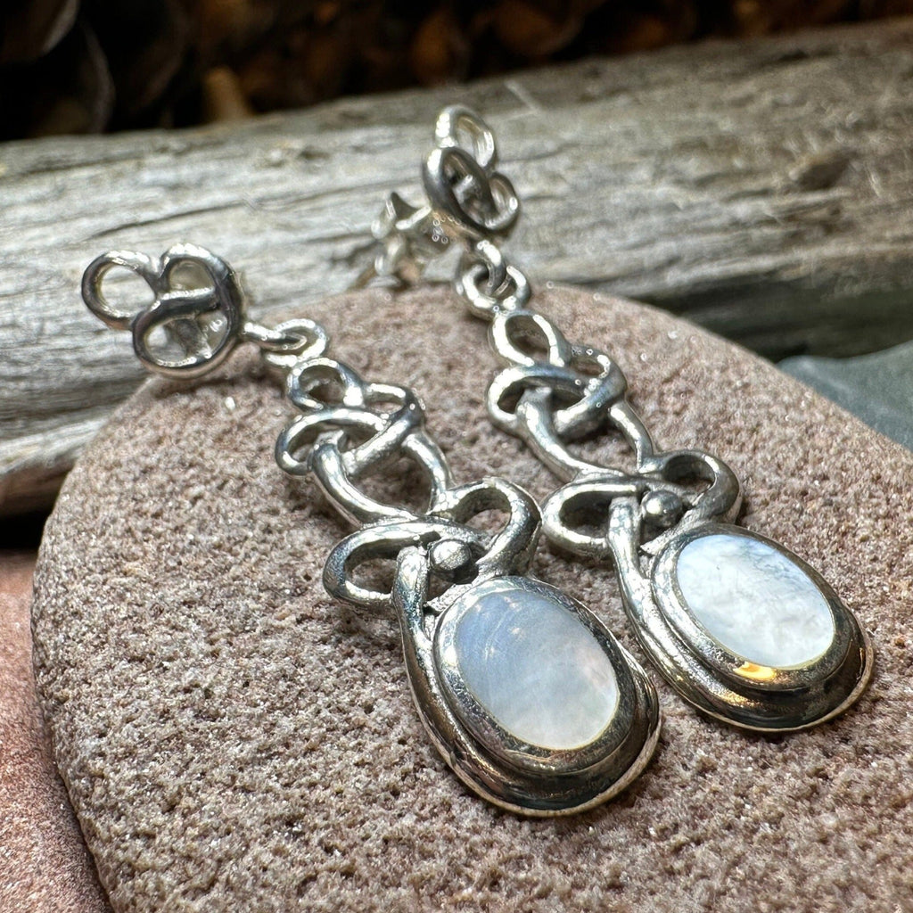 Aeronwen Celtic Knot Post Earrings