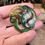 Yanaya Celtic Spiral Brooch