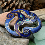 Yanaya Celtic Spiral Brooch