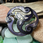 Yanaya Celtic Spiral Brooch