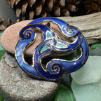 Yanaya Celtic Spiral Brooch