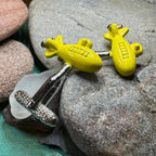 Yellow Submarine Cuff Links