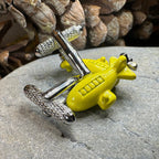 Yellow Submarine Cuff Links