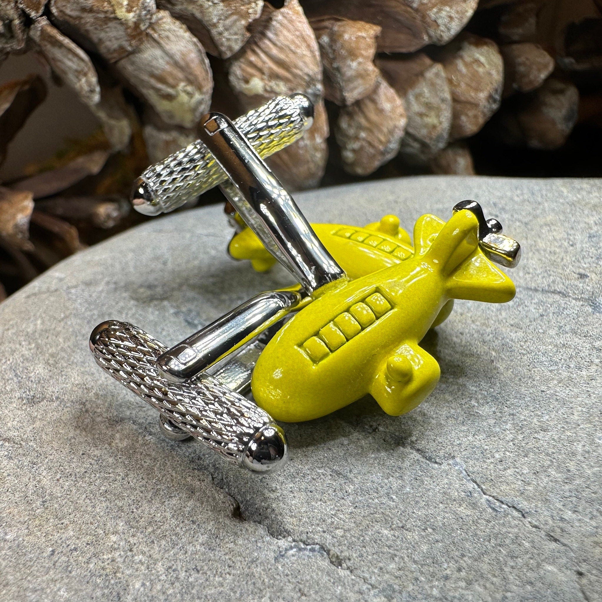 Yellow Submarine Cuff Links