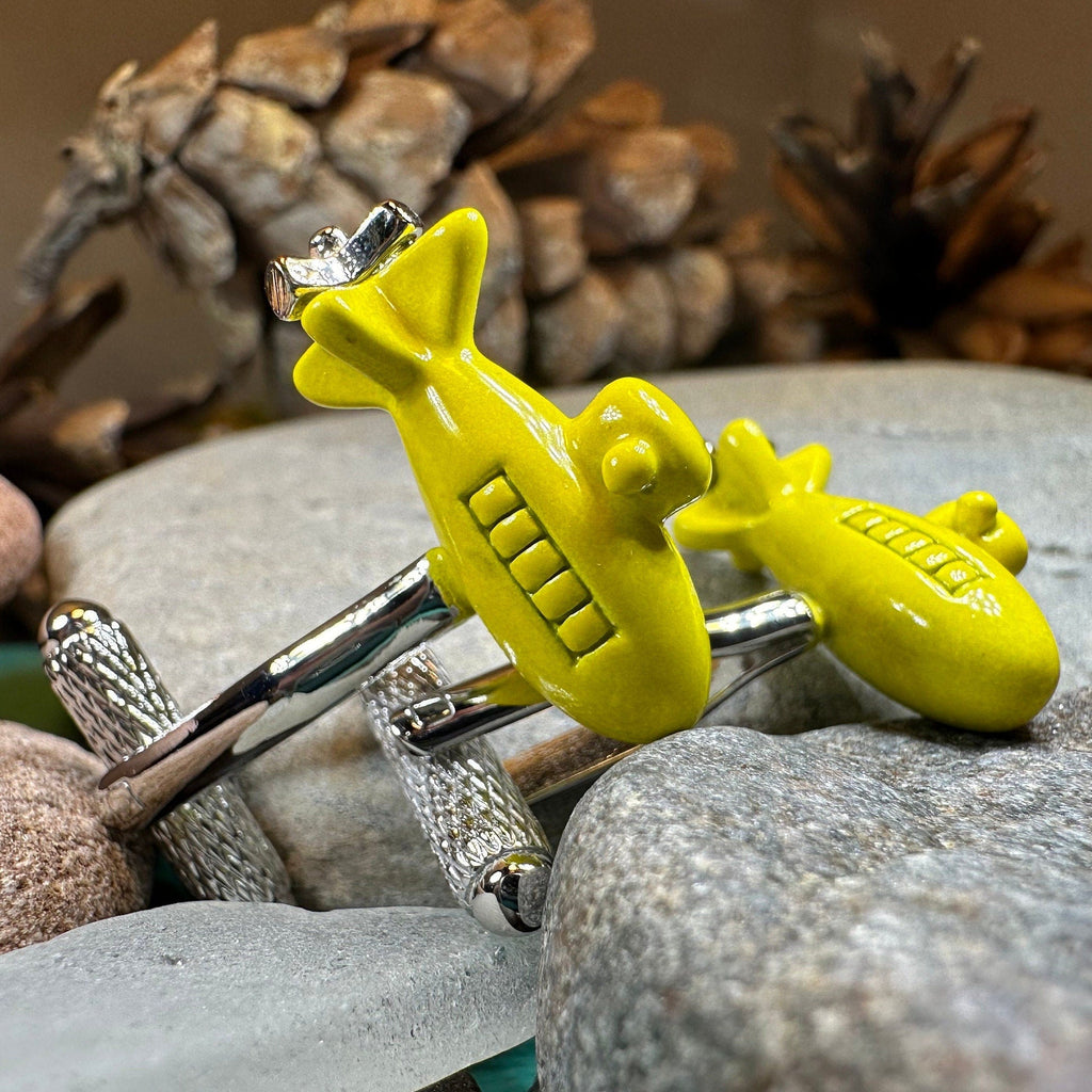 Yellow Submarine Cuff Links