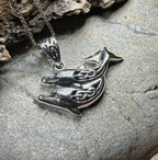 Always Together Celtic Dolphin Necklace