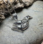 Always Together Celtic Dolphin Necklace