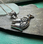 Always Together Celtic Dolphin Necklace