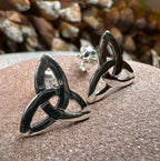 Zephyr Celtic Trinity Knot Earrings