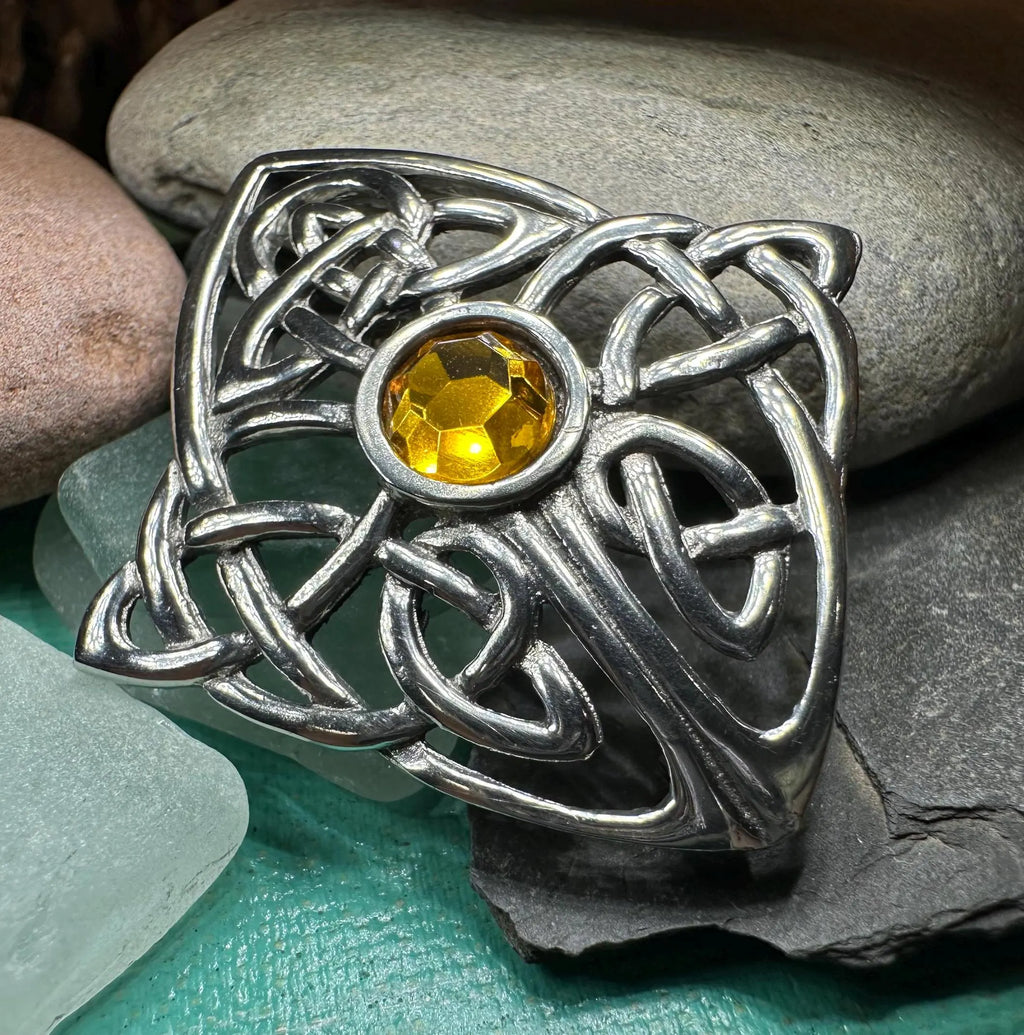Alyssa Celtic Knot Brooch