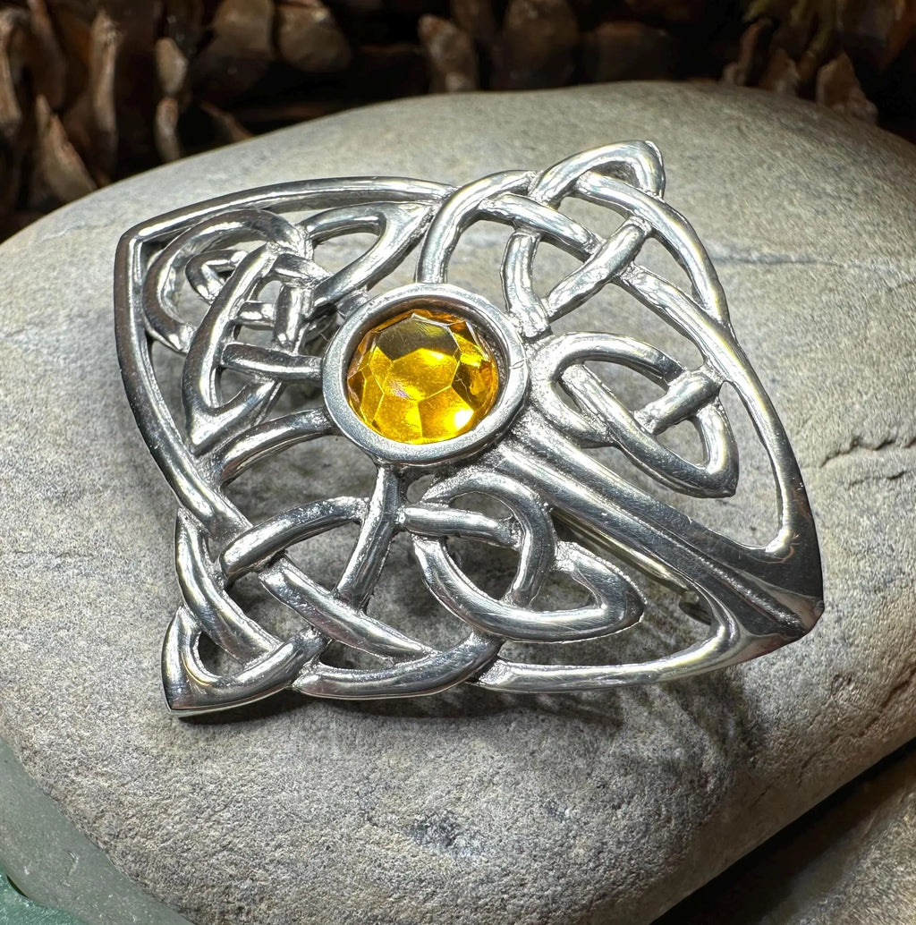 Alyssa Celtic Knot Brooch